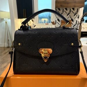 Louis Vuitton Black Georges Monogram Empreinte